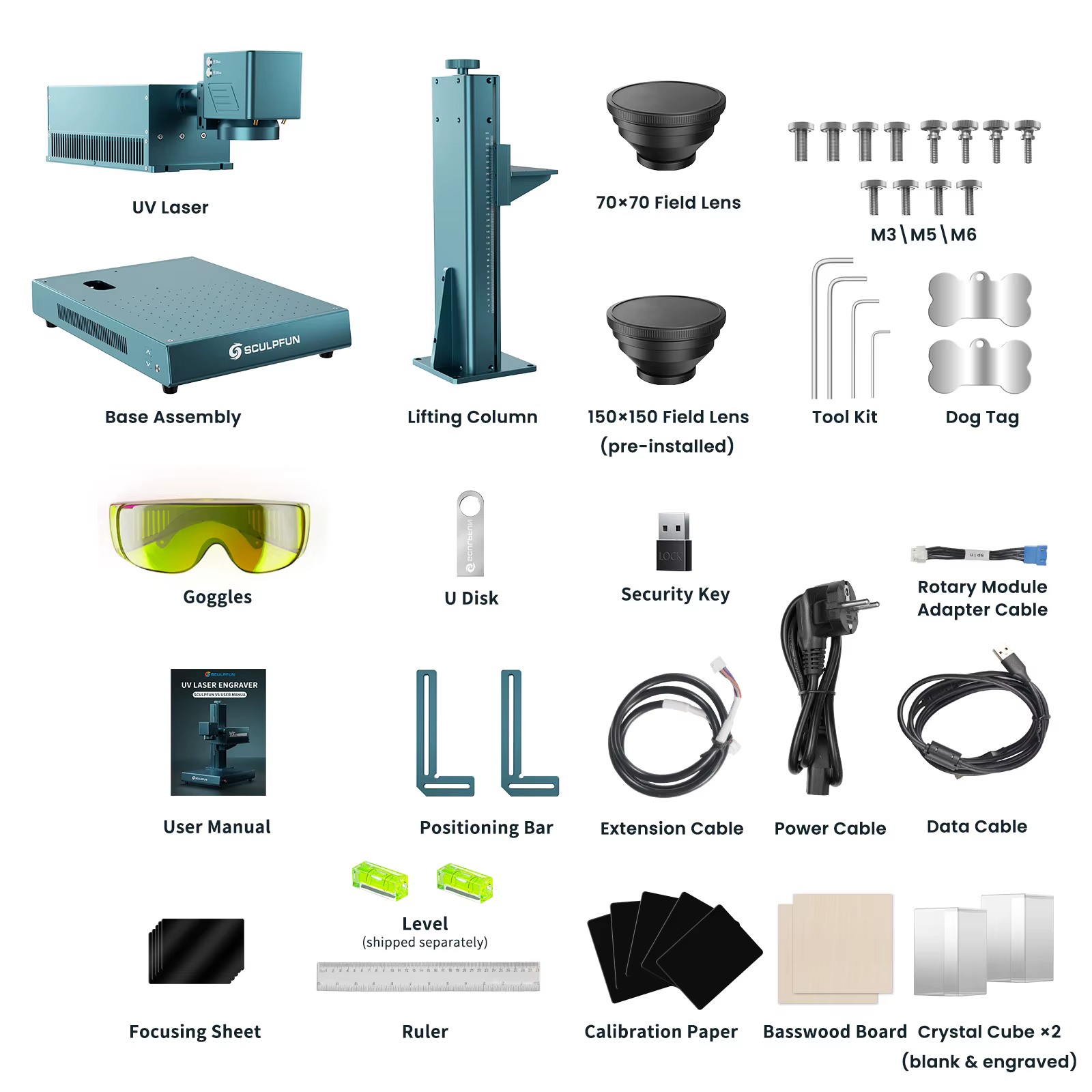 SCULPFUN V5 UV Fiber Laser Marking Machine — image 5