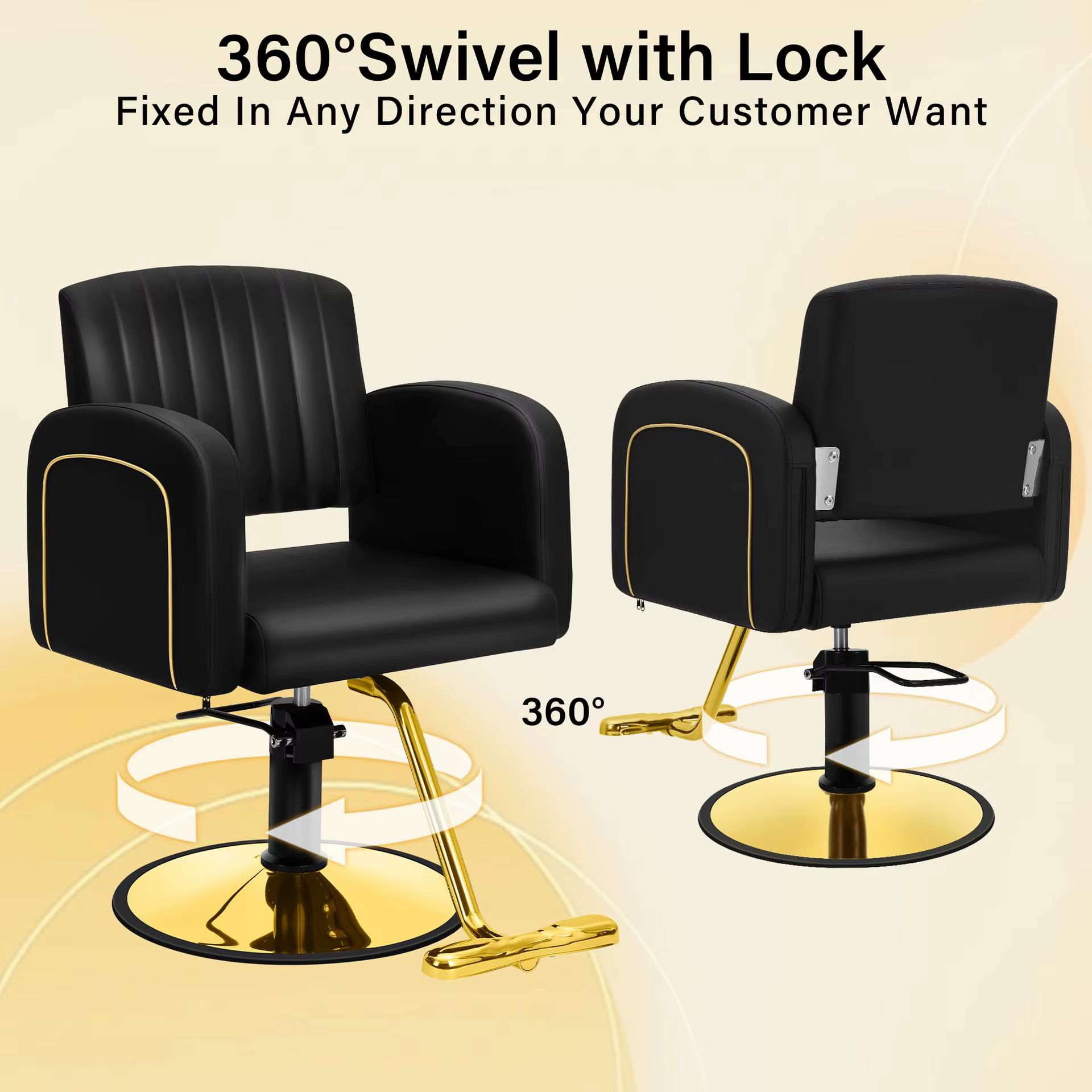 Latest New Modern Ergonomic Salon Chair — image 3