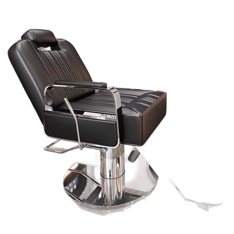 High-End Salon Chair with Metal Frame — image 6