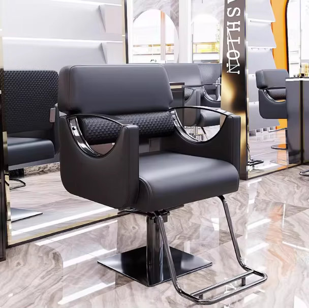 Commercial PVC Hair Salon Barber Chair — image 6