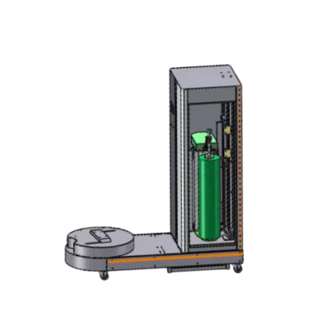 Automatic Airport Luggage Baggage Wrapping Machine — image 4