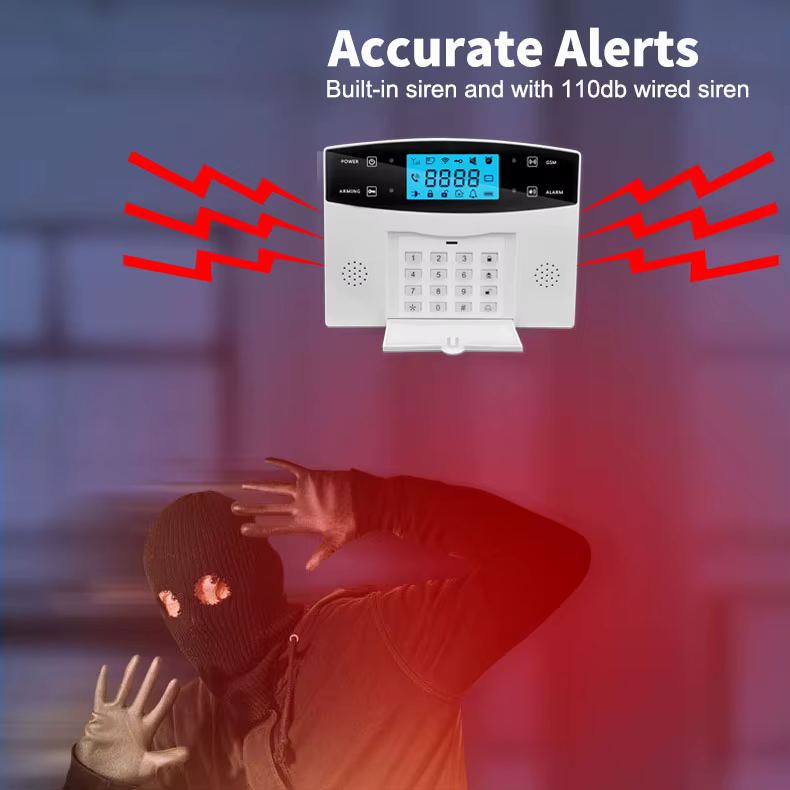 Wireless & Wired Detector 433MHz WiFi Home Security Alarm System — image 6