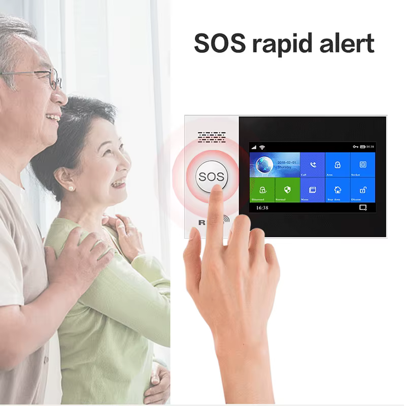Wifi Touch Screen Wireless Home Alarm System — image 2