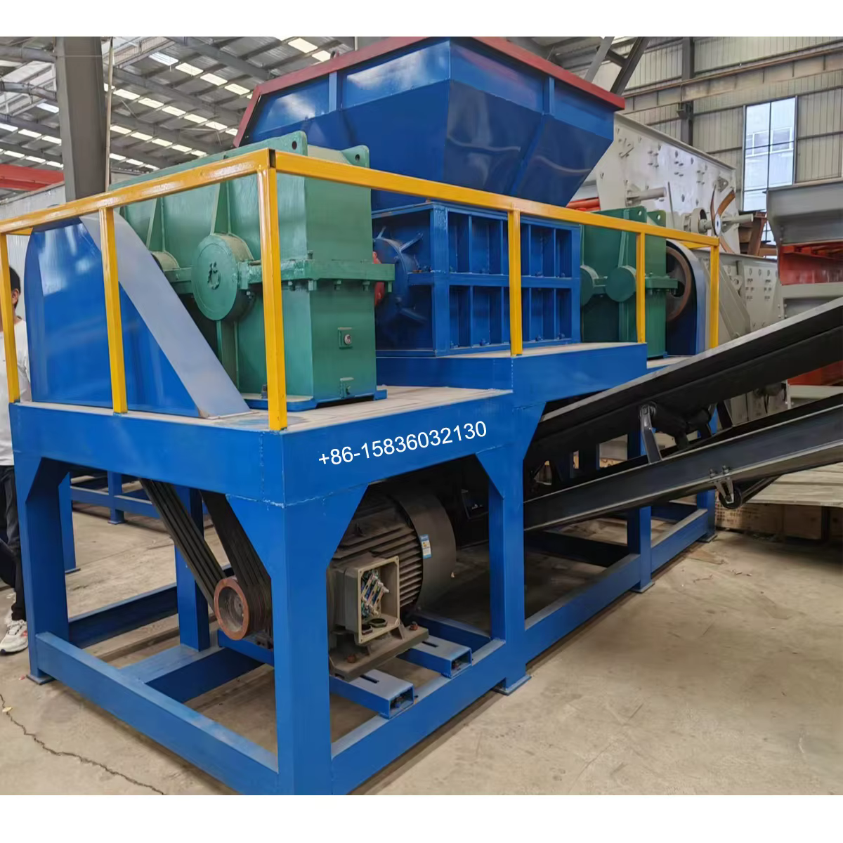 Wet Solid Waste Shredding and Dewatering Machine — image 5