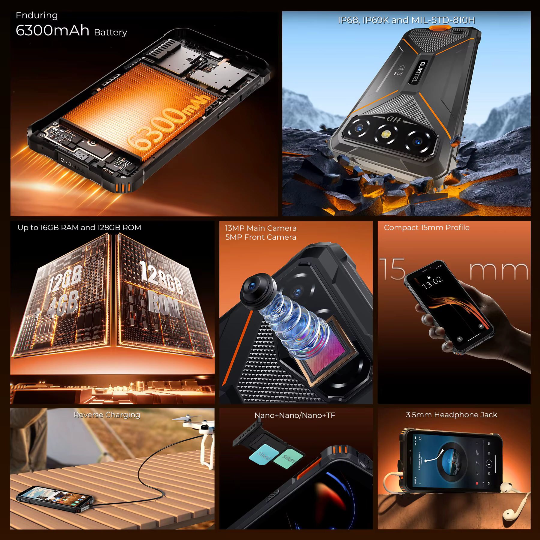 Oukitel G3 Rugged Mobile Phone — image 4