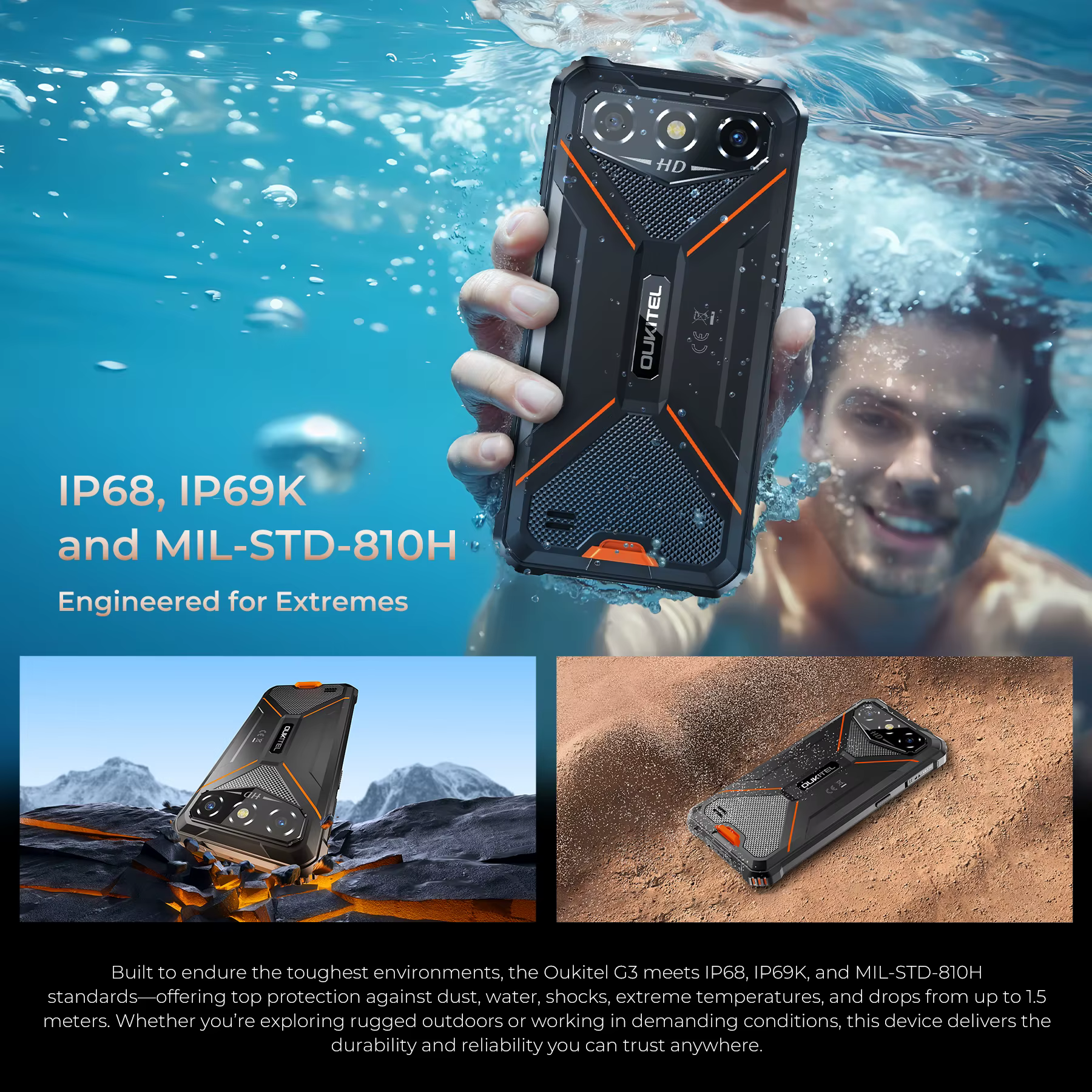 Oukitel G3 Rugged Mobile Phone — image 6