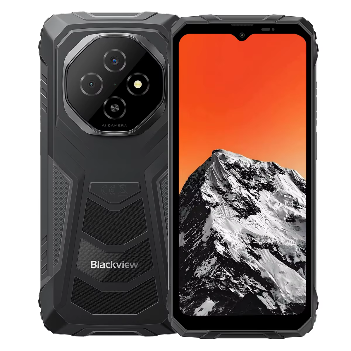 Blackview Fort 1 Rugged Smartphone Android 15 10000mAh Battery 6.56'' HD 6+256GB 90Hz Dual SIM NFC Charger 18W Rugged Phone — image 3