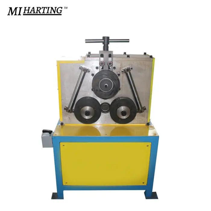 3rolls Hydraulic Profile Bender Machine Steel Rolling Circular Bending Machine for Spiral Product — image 5