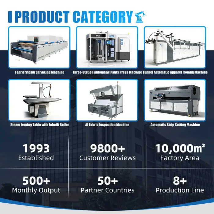 Industrial Ironing Equipments Steam Iron Vacuum Iron Table with Boiler for Garment Factory Electric Iron Shirt Ironing Machine — image 5