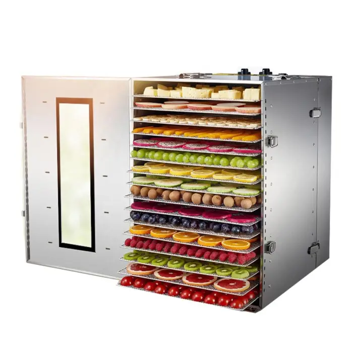 16 Tray Food Dehydrator Fruit/meat/fish/mushroom/herb/tea Leaf Dehydrator Machine — image 2