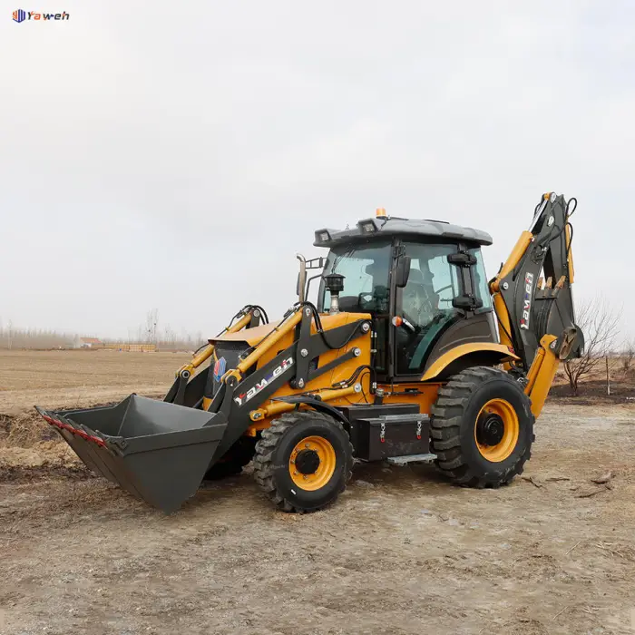 388 Tlb 4x4 Wheel Multifunction -backhoe Excavator Loader 2.5t Backhoe Loader — image 6