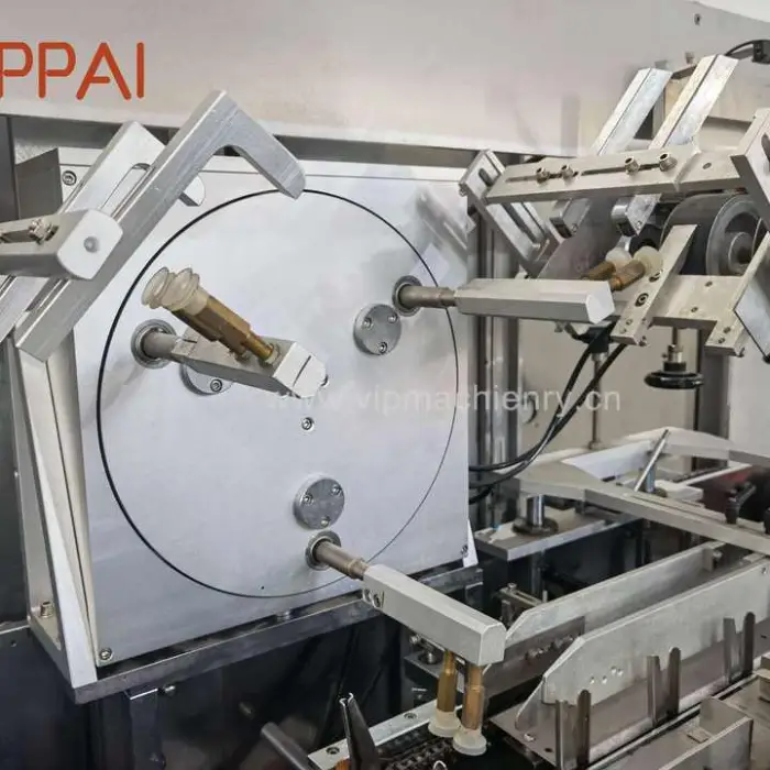 VIPPAI Full Automatic High Speed Horizontal One-Stop Sanitary Pad Carton Box Packing Machine — image 4