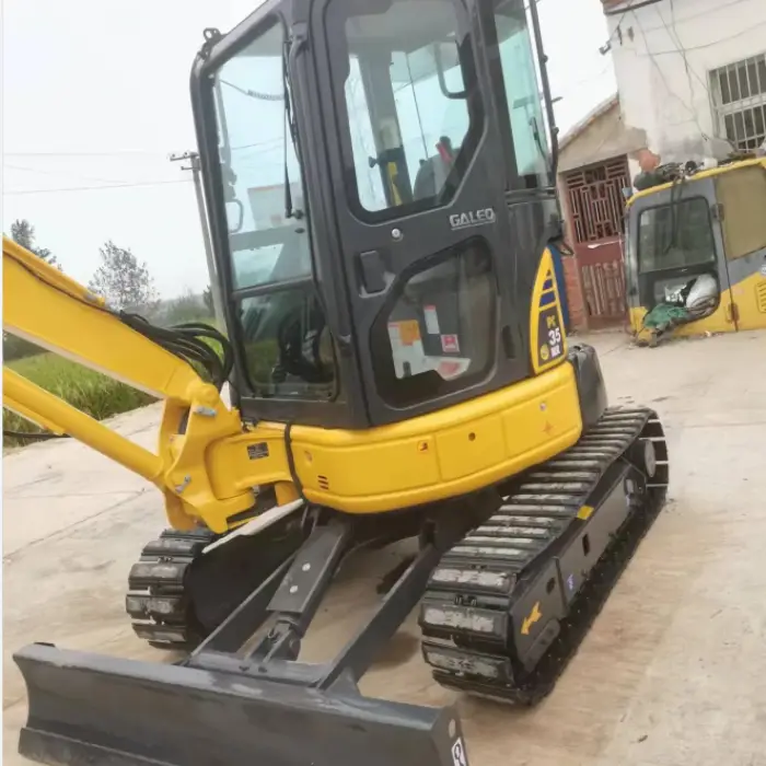 EPA Japan for Used PC35MR Mini Excavator for Sale 3.5 Ton CE Certified Engine Gearbox Motor in Good Condition — image 5