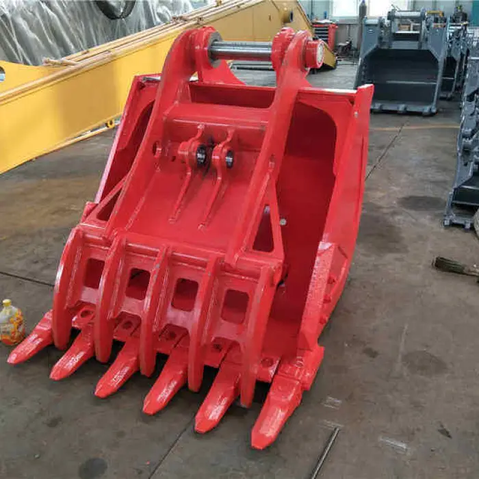 MONDE Hydraulic Excavator Thumb Bucket & Grab Kit with Progressive Link for 12-16t Excavators Q345/Q460 Material 1 Year Warranty — image 4