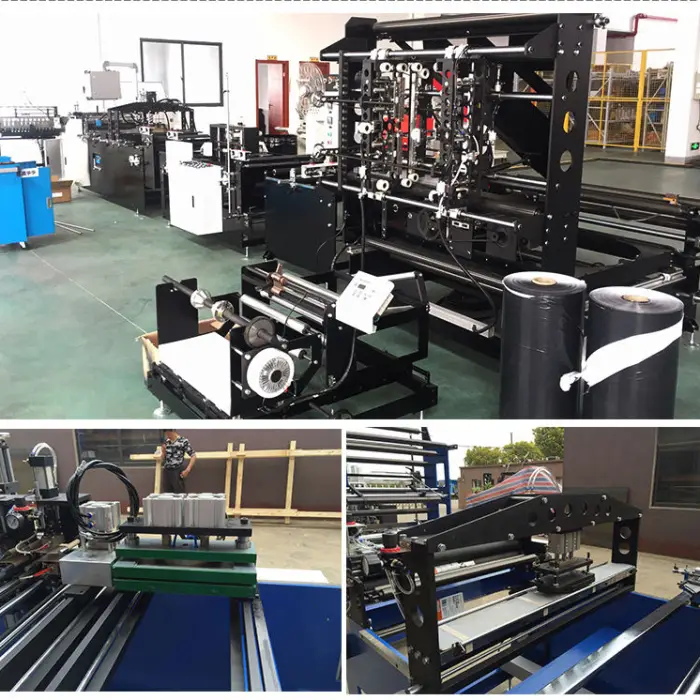 HP-DC Hanplas Automatic Plastic Diaper Bag Making Machine in Wicket Machine Co Extrdu Material — image 2