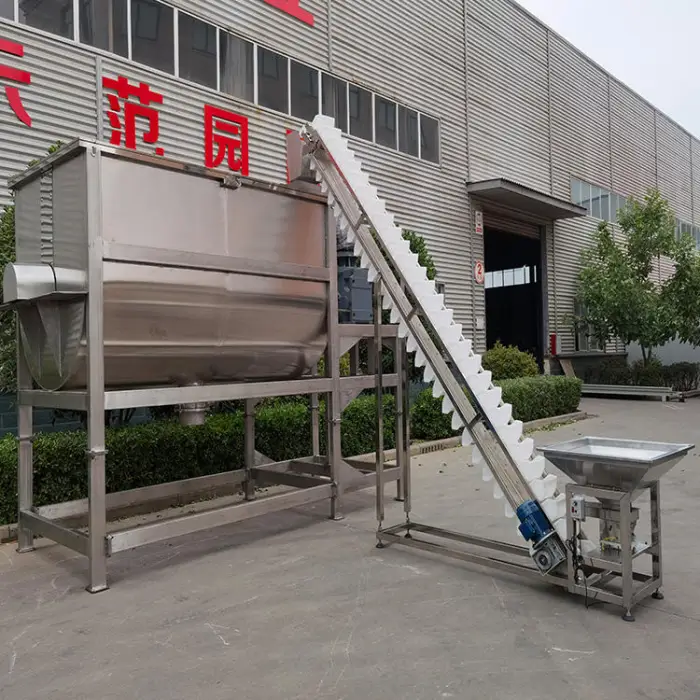 200l 500l 900l 1000l SS304 Double Screw Ribbon Blender Mixer Dry Powder Mixing Machine for Chemicals — image 5