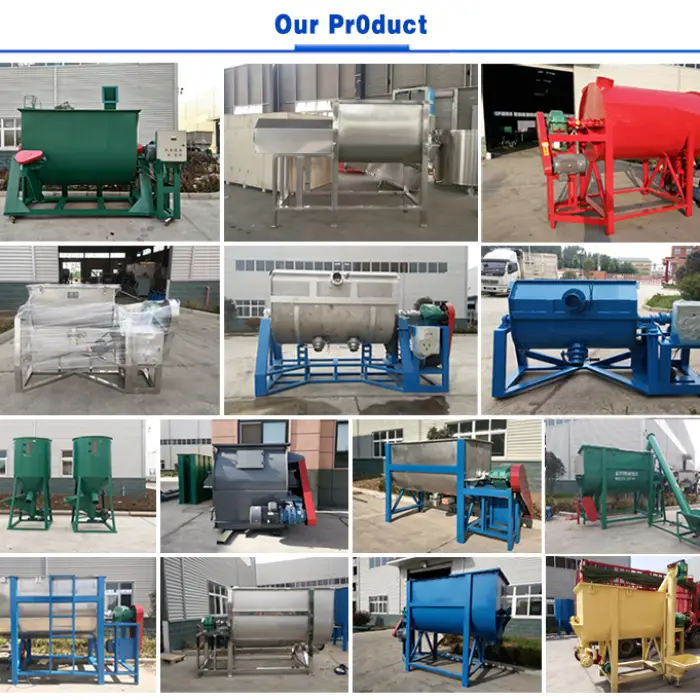 200l 500l 900l 1000l SS304 Double Screw Ribbon Blender Mixer Dry Powder Mixing Machine for Chemicals — image 6