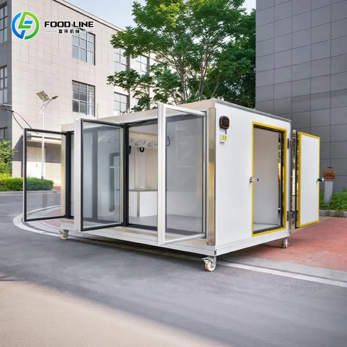 Hot Sale 20ft Container Cold Storage Room for Fish Storage Solar Powered Freezer Container — image 6