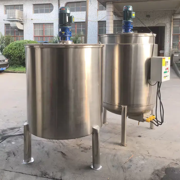 Hot Selling Cosmetic 100l Vacuum Emulsifying Mixer Food Industry Vertical Paddle Mixer Stainless Steel Shampoo Making Mixer — image 6