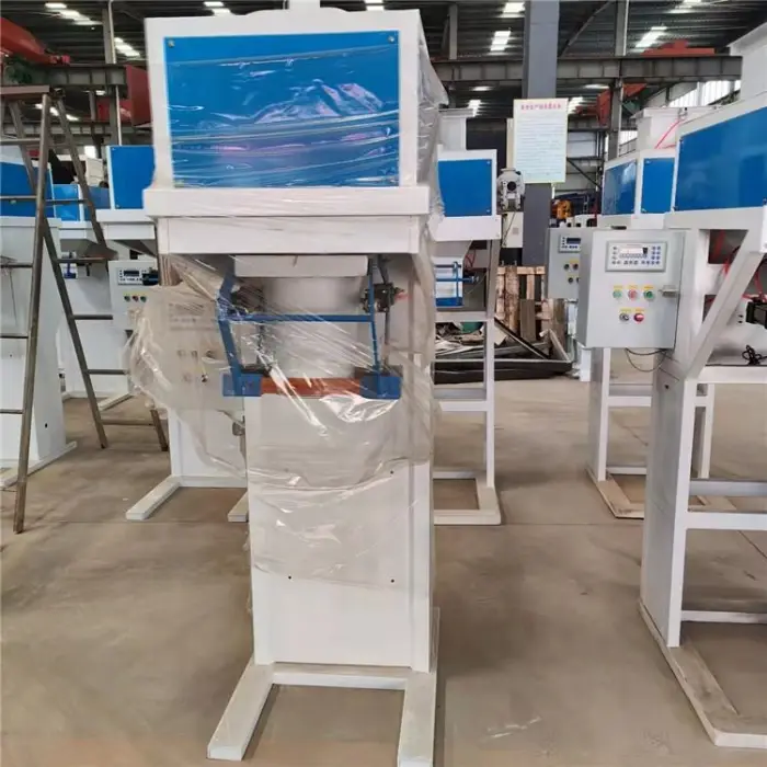 Open Type Multifunctional 10kg 25kg 50kg Good Flowability Food Particle Packing Machine Semi Automatic Granule Filling Machine — image 2