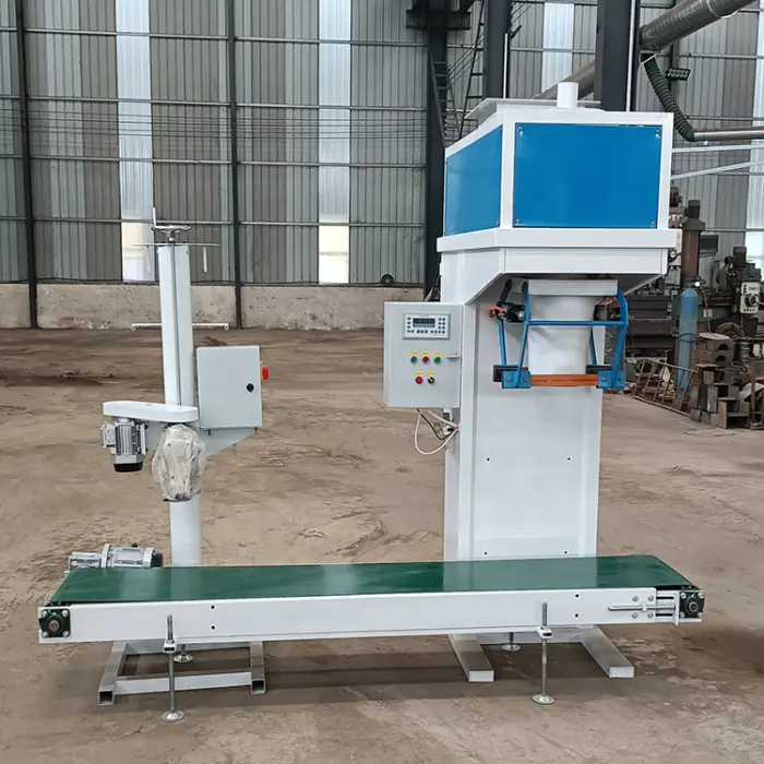Open Type Multifunctional 10kg 25kg 50kg Good Flowability Food Particle Packing Machine Semi Automatic Granule Filling Machine — image 4