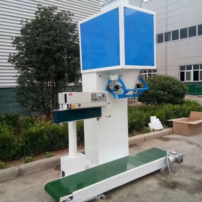 Open Type Multifunctional 10kg 25kg 50kg Good Flowability Food Particle Packing Machine Semi Automatic Granule Filling Machine — image 5