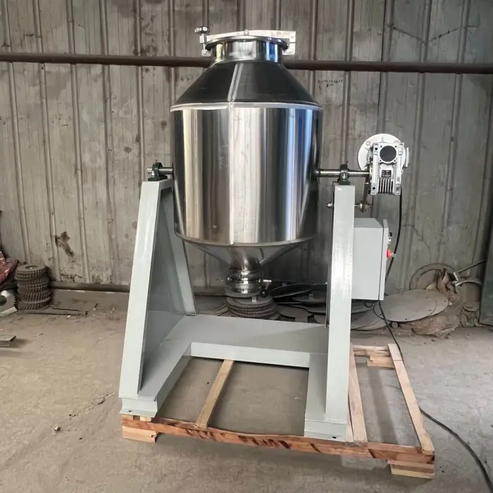 10 Kilo Capacity Coffee Powder Mixer Portable Dry Raw Material Mixer Stainless Steel 20kg Food Grade Food Tumbler Mixer — image 3