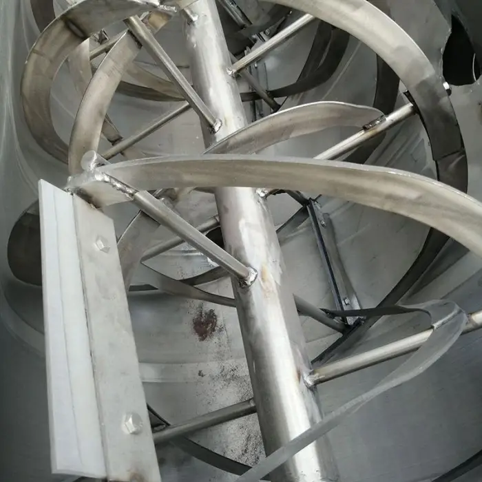 Helical Ribbon Agitator Mixer Wall Paint Silicone Putty Mixing Machine Price Flip Horizontal Texture Stone Paint Mixer Machine — image 6