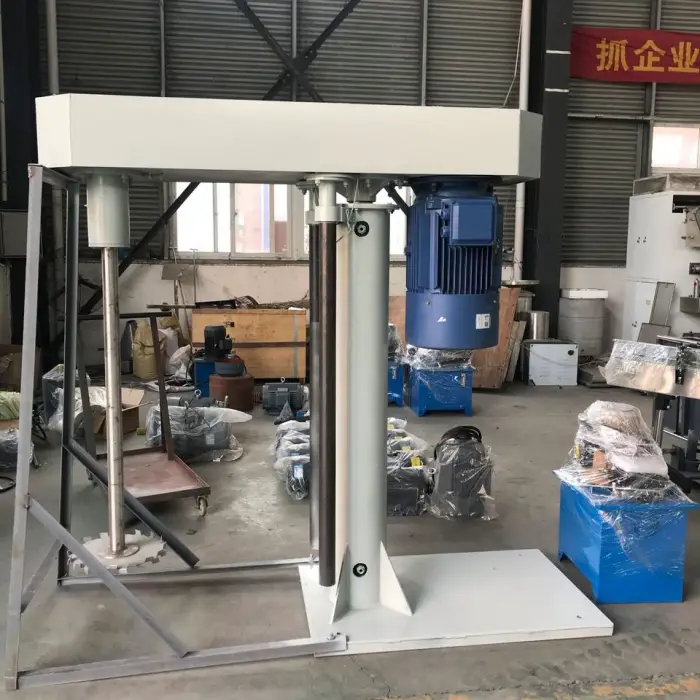 Hydraulic Paint High Speed Disperser 1000 Liters Sus304/316 Auto Lifting High Speed Paint Wall Putty Mixer Machine for Sale — image 2