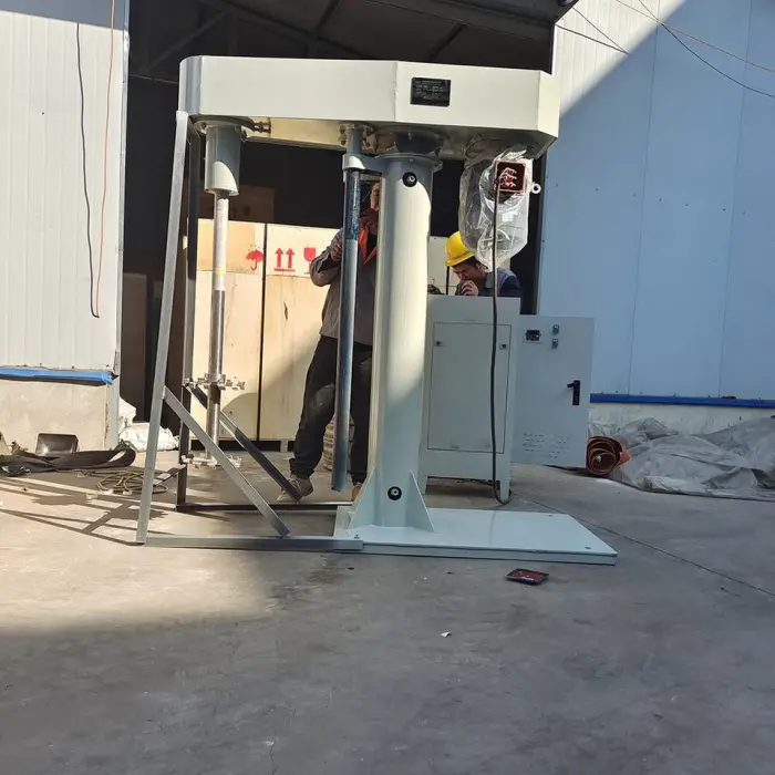 Hydraulic Paint High Speed Disperser 1000 Liters Sus304/316 Auto Lifting High Speed Paint Wall Putty Mixer Machine for Sale — image 4