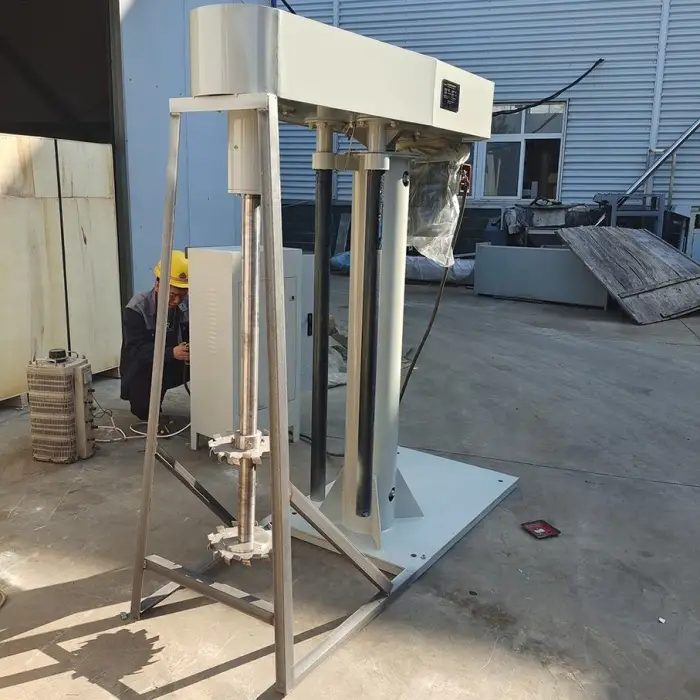 Hydraulic Paint High Speed Disperser 1000 Liters Sus304/316 Auto Lifting High Speed Paint Wall Putty Mixer Machine for Sale — image 5
