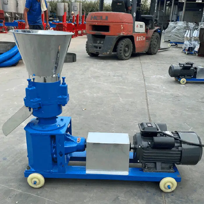 Best Animal Feed Granulator Machine Chicken Food Processing Machine Flat Die Animal Sheep Cattle Poultry Feed Pellet Machine — image 5