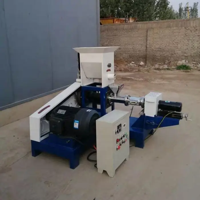 Dry Type Floating Fish Feed Extruder Machine 40 kg Hour Tilapia Pellet Machine Shrimp Crab Catfish Feed Pelletizer Machine — image 2
