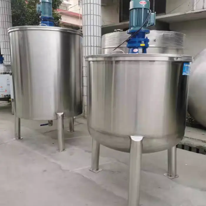 Detergent Dish Gel Shampoo Mixing tank Pot Liquid Soap Mixer Hand Wash Making Machine 200L Hand Wash Liquid Soap Making Machine — image 6