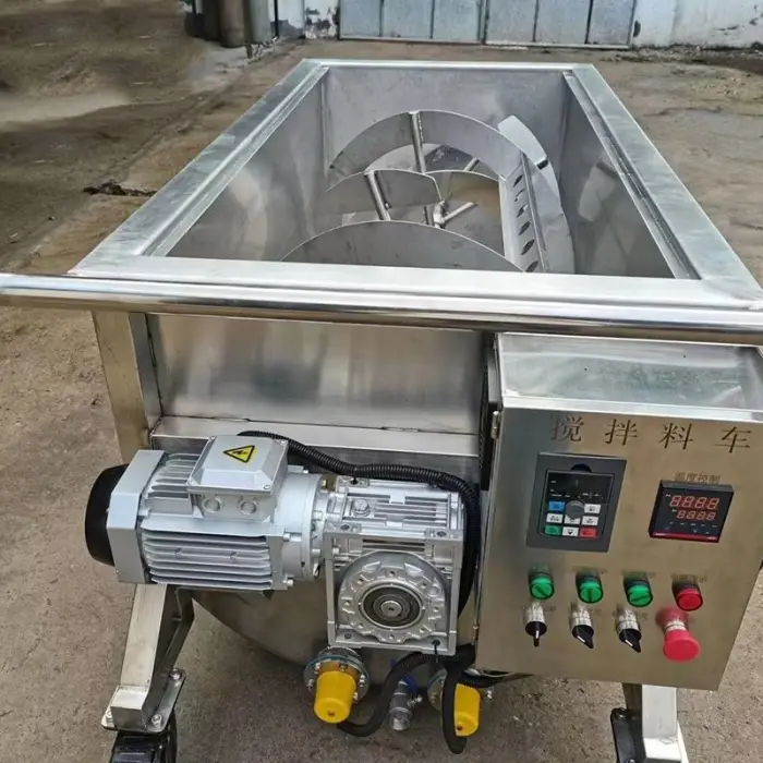 Efficiency Hot Agitator Pot Stainless Steel Food Liquid Mixer 700l U Mixer Tomato Paste Chilli Tomato Sauce Processing Machine — image 2