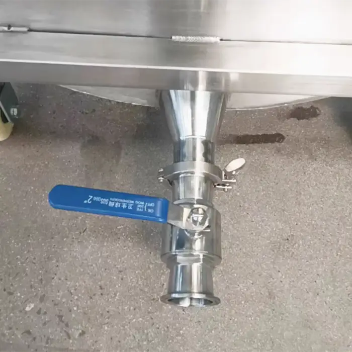 Efficiency Hot Agitator Pot Stainless Steel Food Liquid Mixer 700l U Mixer Tomato Paste Chilli Tomato Sauce Processing Machine — image 5