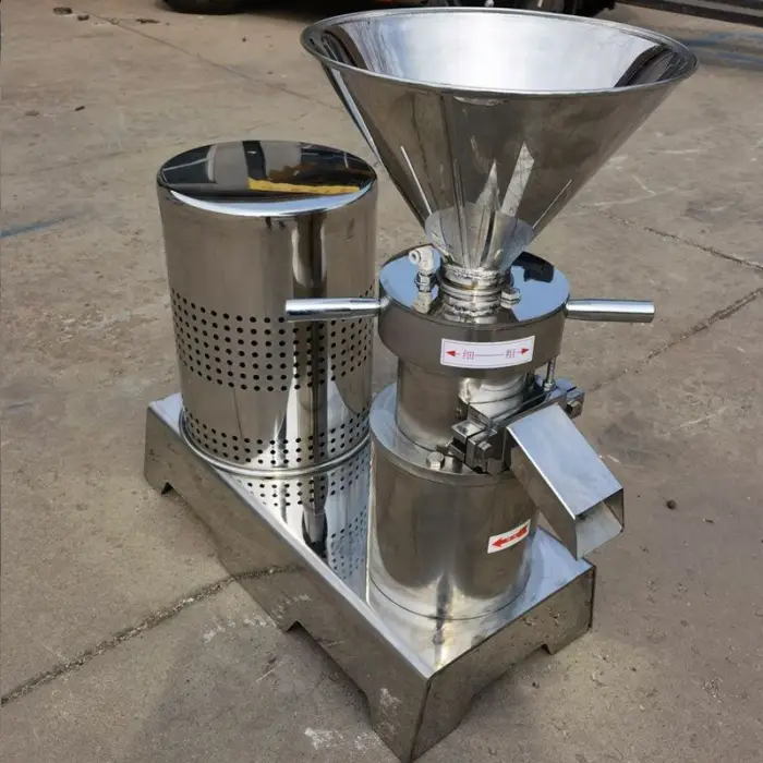Stainless Fish Paste Grinding Machine Wet Grain Soybean Rice Paste Grinder Machine Sesame Paste Ginger Garlic Paste Grinder — image 2
