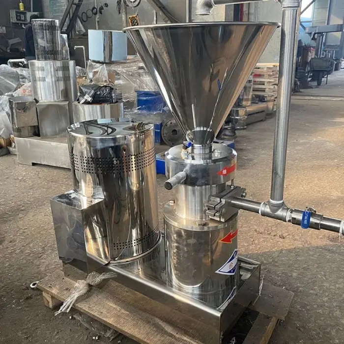 Stainless Fish Paste Grinding Machine Wet Grain Soybean Rice Paste Grinder Machine Sesame Paste Ginger Garlic Paste Grinder — image 3