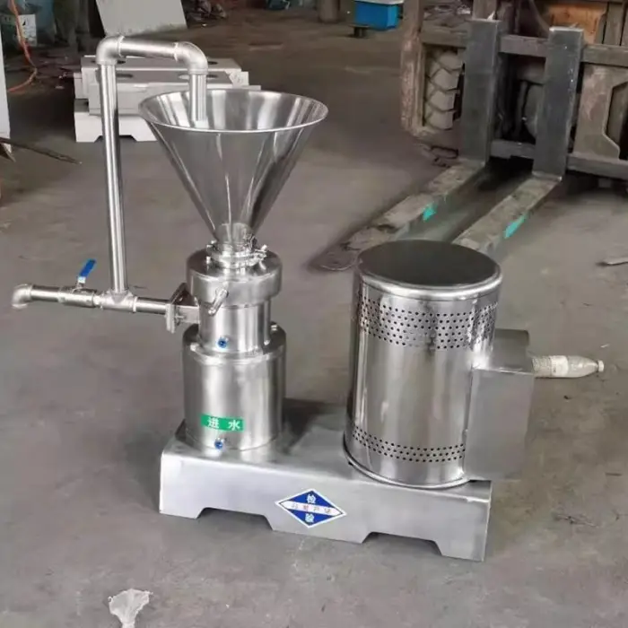 Stainless Fish Paste Grinding Machine Wet Grain Soybean Rice Paste Grinder Machine Sesame Paste Ginger Garlic Paste Grinder — image 6