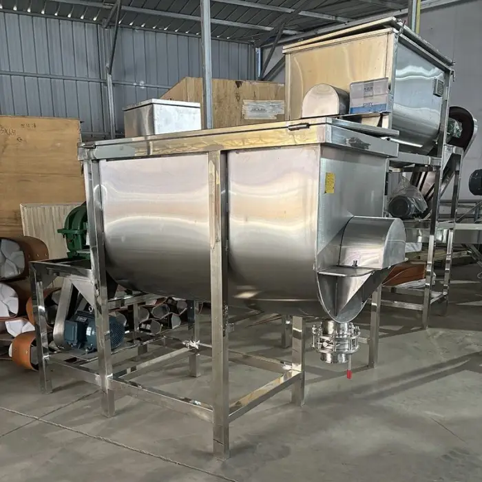 Acrylic Powder Mixer Cosmetic Large Cocoa Chocolate Powder Fruit Juice Powder Mixing Machine 1 Ton Dry Food Powder Blender — image 2