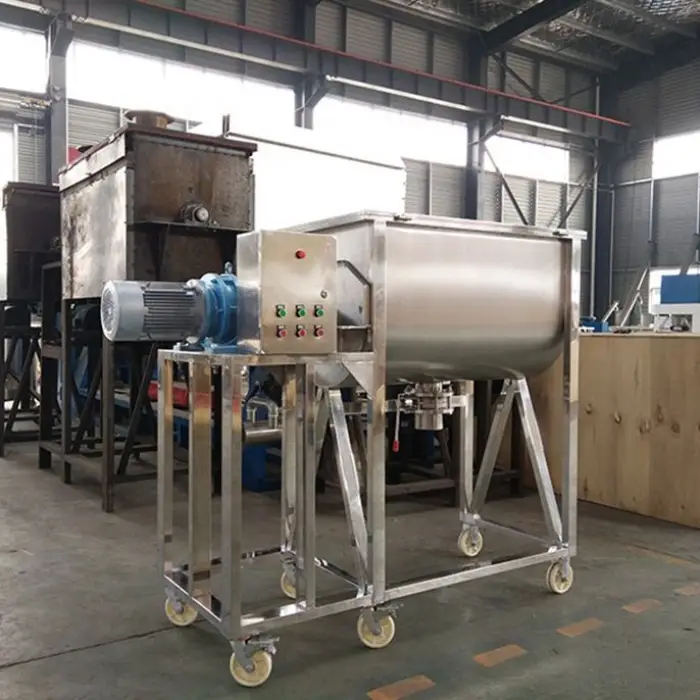 Acrylic Powder Mixer Cosmetic Large Cocoa Chocolate Powder Fruit Juice Powder Mixing Machine 1 Ton Dry Food Powder Blender — image 4