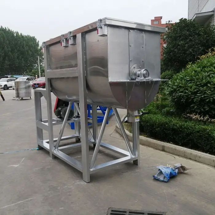 Acrylic Powder Mixer Cosmetic Large Cocoa Chocolate Powder Fruit Juice Powder Mixing Machine 1 Ton Dry Food Powder Blender — image 6