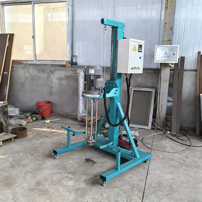 Lab Cosmetic Cream Mixer Homogenizer Stainless Steel Thick Paste Mixing Machine High Speed Homogenizer Mixer for Laboratory — image 3