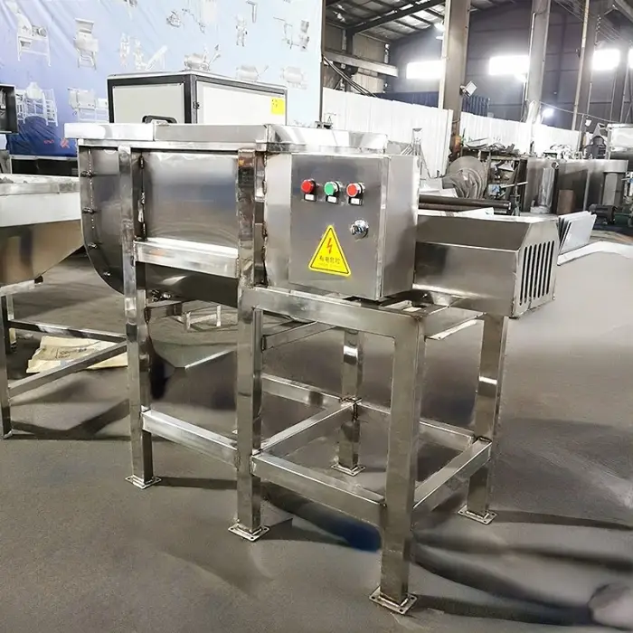 Lab Scale Powder Mixer 10 kg Double Ribbon Hair Colour Mixture Machine Stainless Steel Mineral Mixture for Cattle — image 5