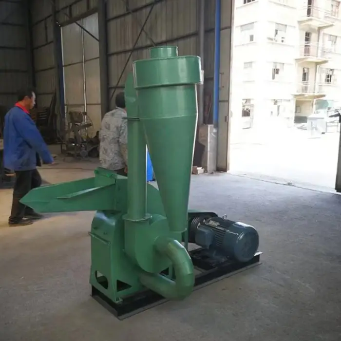 Dry and Fresh Chili Corn Feed Grinder Dry Grain Mini Wheat Flour Mill Hammer Chicken Poultry Fish Feed Grinding Machine — image 2