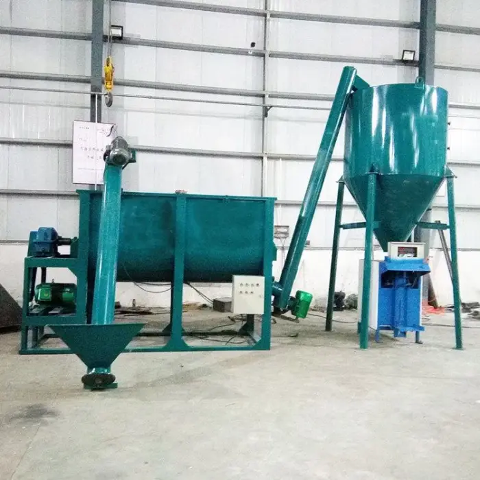 Dry Sand Cement Dry Mortar Ceramic Tile Adhesive Production Line Cement Mortar Stucco Mixer Simple Dry Mortar Production Line — image 3