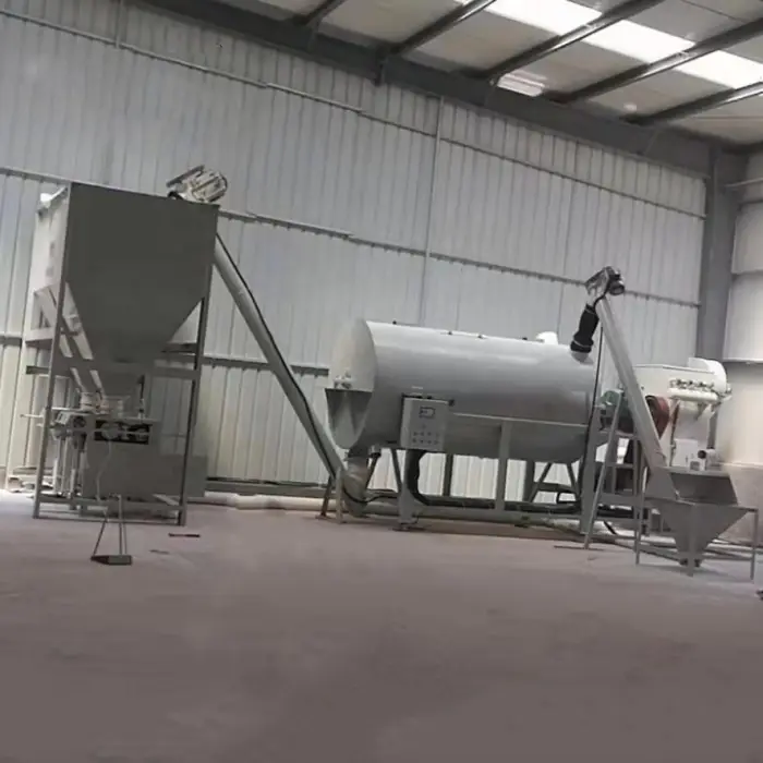 Dry Sand Cement Dry Mortar Ceramic Tile Adhesive Production Line Cement Mortar Stucco Mixer Simple Dry Mortar Production Line — image 6