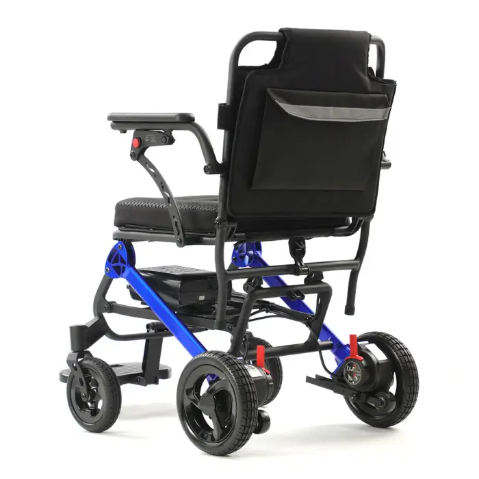 Baichen 11.2KG Ultralight High Strength Magnesium Alloy Brushless Fast Folding Portable Electric Wheelchair for Disabled — image 2