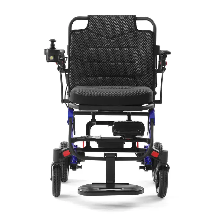 Baichen 11.2KG Ultralight High Strength Magnesium Alloy Brushless Fast Folding Portable Electric Wheelchair for Disabled — image 3