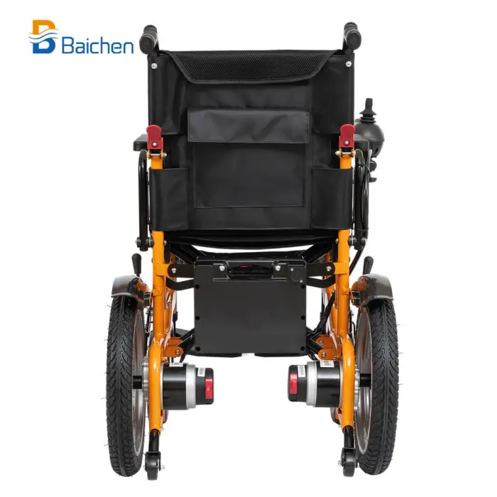 Baichen BC-ES001 2025 Southeast Asia Power Wheelchair Outdoor Long Battery Life Folding Portable Electric CE Certified 5-Year — image 5